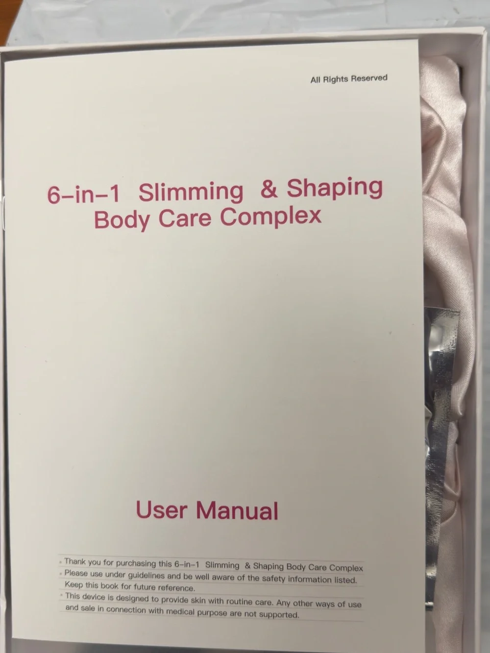 Ultrasonic Facial &  Body Massager - Professional Skin Care Device